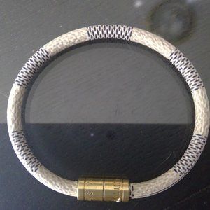 Louis Vuitton White Bracelet